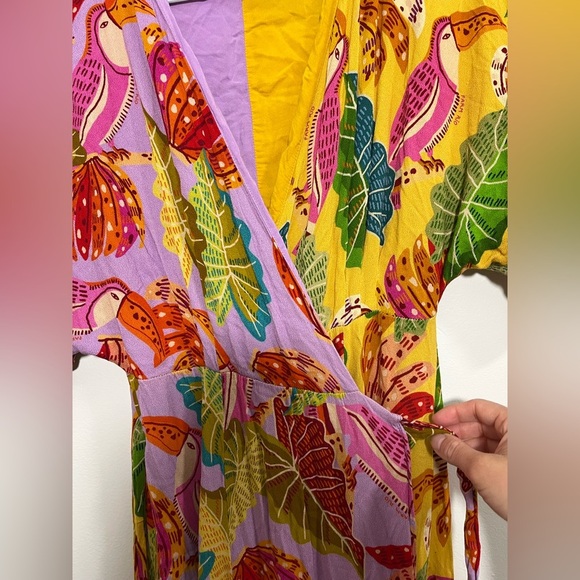 Beaks & Bananas Maxi Dress Farm Rio - Picture 11 of 12